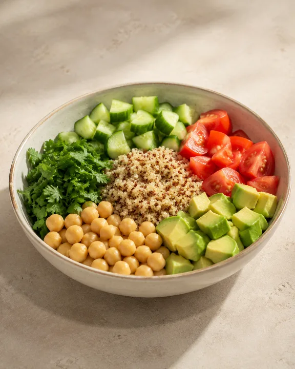 Обложка промпта «Создай healthy bowl для рекламного фото»