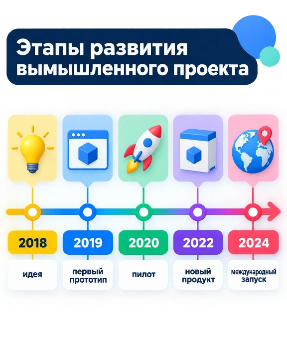 Обложка промпта «Создай историческую временную шкалу»