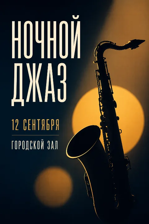 Обложка промпта «Создай афишу мероприятия»
